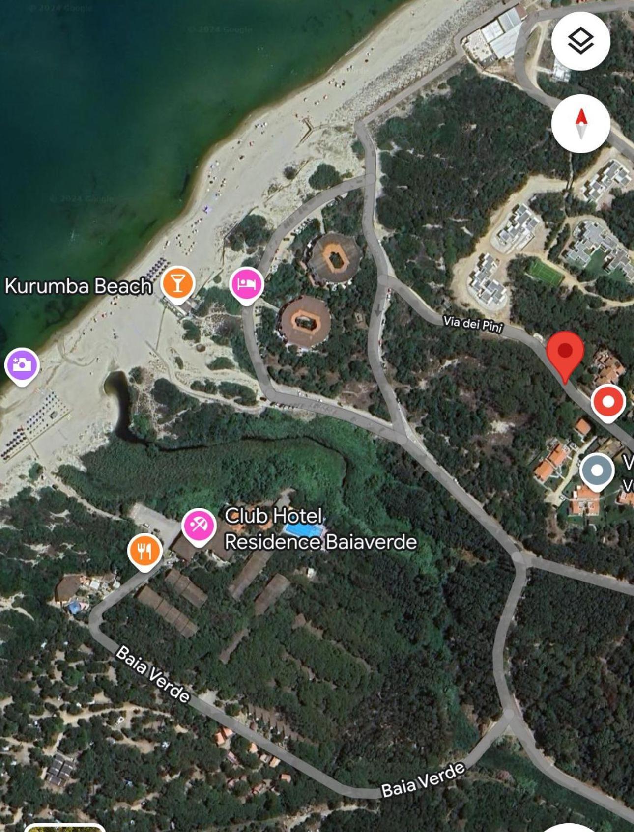 Magnifique Villa Neuve En Bord De Mer Sassari Luaran gambar